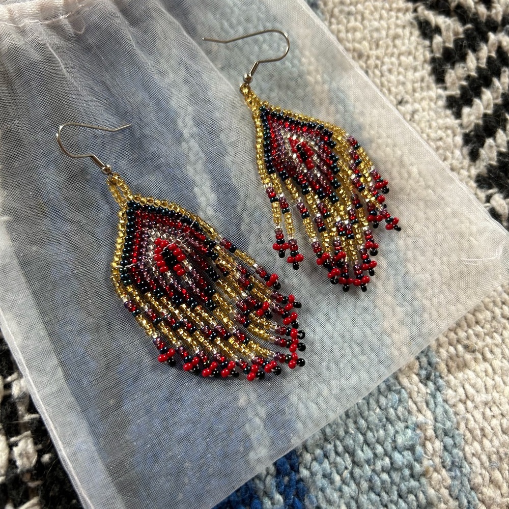 Ten Thousand Villages Kite Earrings